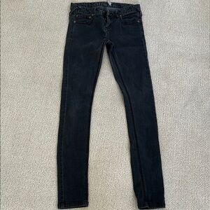 Free People Black Skinny Jeans Modern Fit🌿